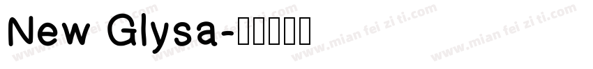 New Glysa字体转换